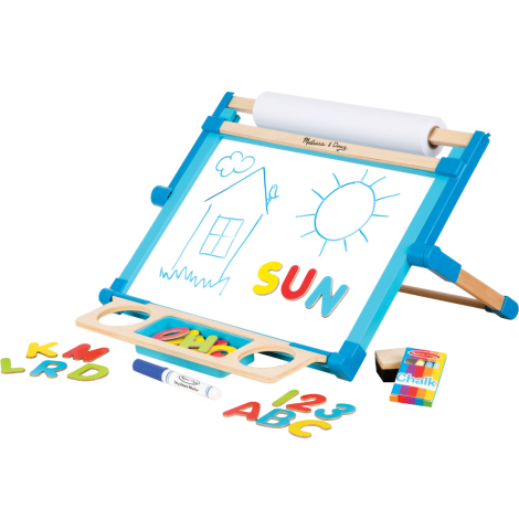 Set de desen cu Sevalet de masa si accesorii - Melissa and Doug 2790 - imagine 11